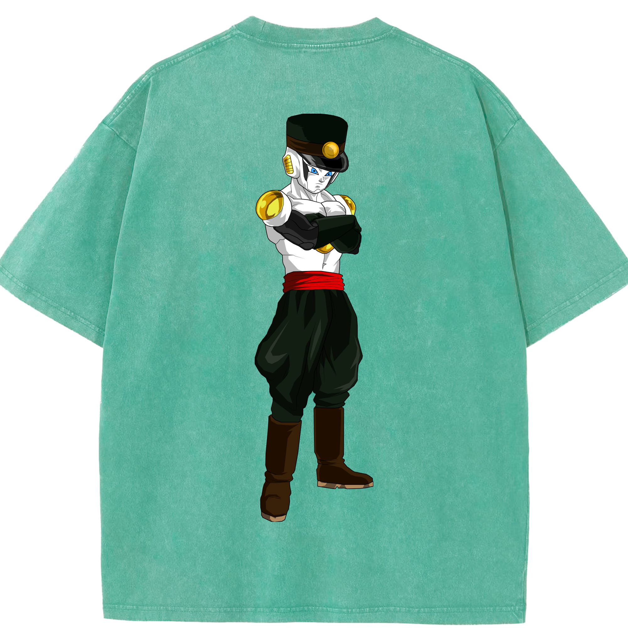 （画像用） ドラゴンボール DRAGON BALL 綿100% ヴィンテージ風 半袖Tシャツ（背面プリント）